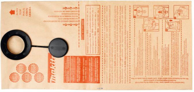 Makita Accessoires Stofzak Past op model: 445X 83132BEK