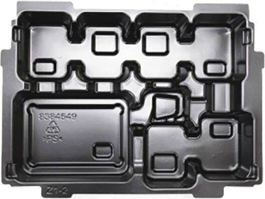 Makita Accessoires 838454-9 Inlay Voor 10 8-12V Accu&apos;s en Laders Voor Mbox nr. 1 t m 4 838454-9