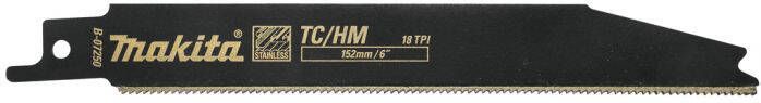 Makita Accessoires Reciprozaagblad 128 RVS S922EHM B-07250