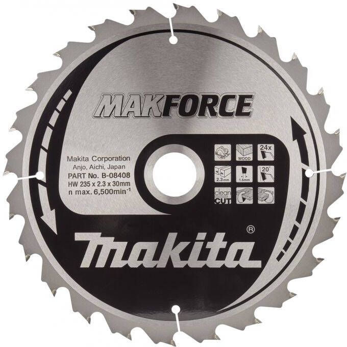 Makita B-08408 Cirkelzaagblad Hout | Mtools