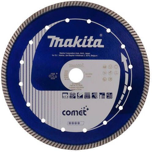 Makita Accessoires Diamantschijf 230x22 2mm blauw B-13035