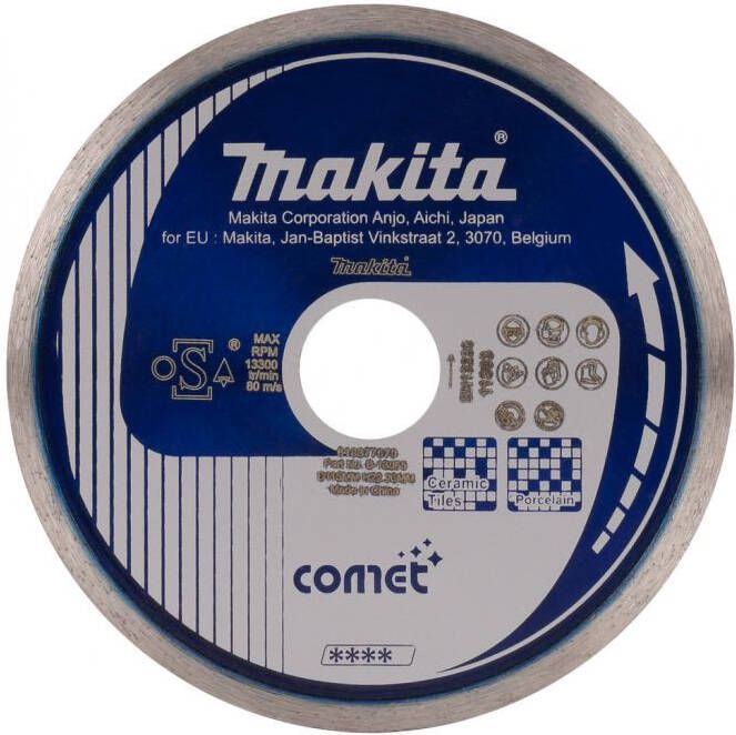 Makita Accessoires Diamantschijf 115x22 2mm blauw B-13085