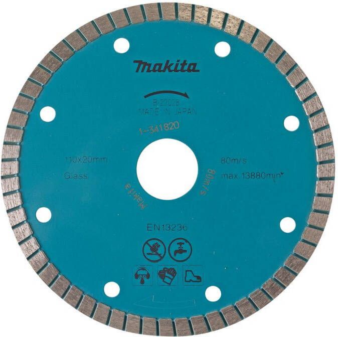 Makita B-22028 Diamantschijf 110x20x1 9mm | Mtools