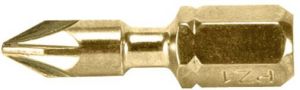 Makita Xtt slagschroefbit Lengte 25mm Opname 1 4 Bit maat PZ3