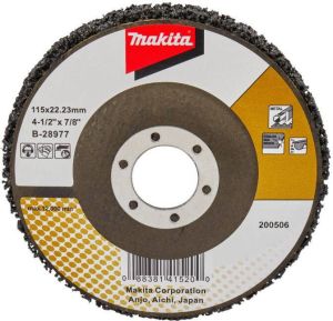 Makita B-28977 Reinigingsschijf 115 mm zwart | Mtools