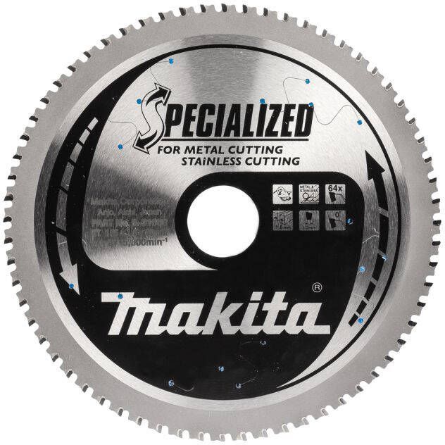 Makita B-31669 Cirkelzaagblad RVS metaal zacht staal | Mtools