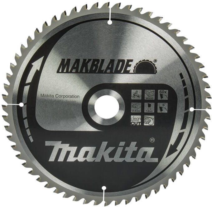 Makita Accessoires Afkortzaagblad | Hout | 260X30X2 3 60T 5G B-32801