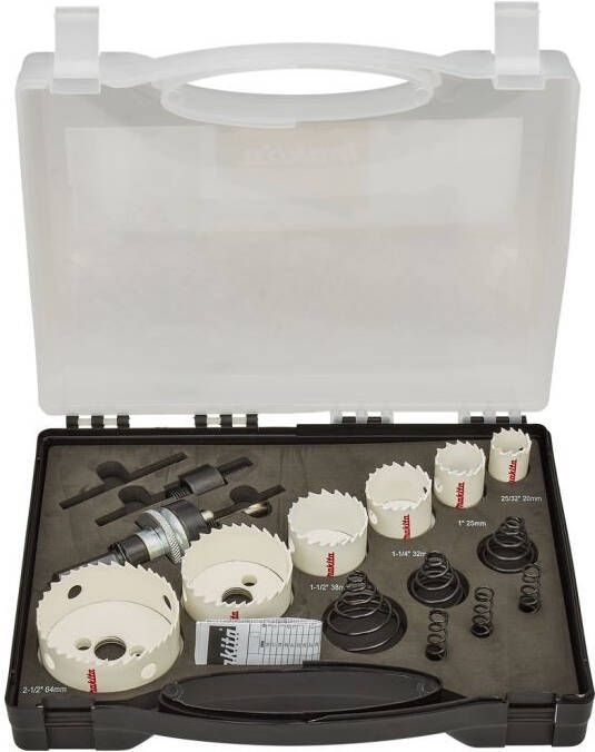 Makita Accessoires Gatzaagset 15-delig metaal B-38679