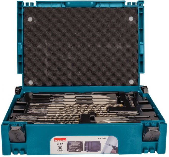 Makita B-53877 Boor- beitelset 17-delig | Mtools