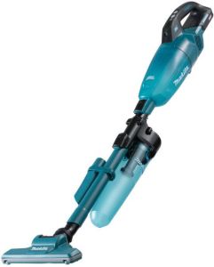 Makita CL001GZ20 | Steelstofzuiger | 40 V Max | Blauwe uitvoering met blauwe transparante capsule | met cycloon stofafscheider | Body | zonder accu&apos;s en lader
