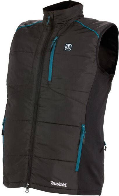 Makita CV102DZM | Verwarmd vest M | Zonder accu&apos;s & lader | inclusief jasadapter - Foto 1