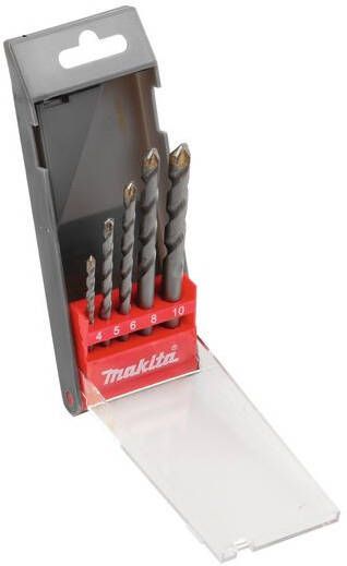 Makita Accessoires Borenset "beton" 5-delig D-05175