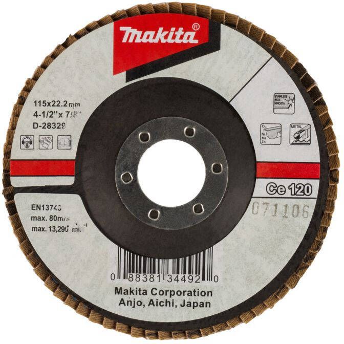 Makita Accessoires Lamellenschuursch. 115x22 K120 D-28329
