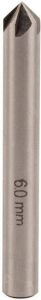 Makita Accessoires Verzinkboor 5-cut Lengte 48mm Schroefdraad maat M3 Diameter 6mm