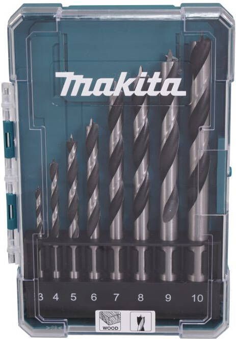 Makita D-77257 Houtspiraalboorset 8-delig | Mtools