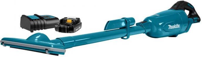 Makita DCL280FSY | accu steelstofzuiger | blauw | 18V | Set | 1 5Ah Li-Ion - Foto 2