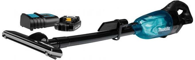Makita DCL280FSYB | accu steelstofzuiger | Zwart | Set | 1 5 Ah Li-Ion