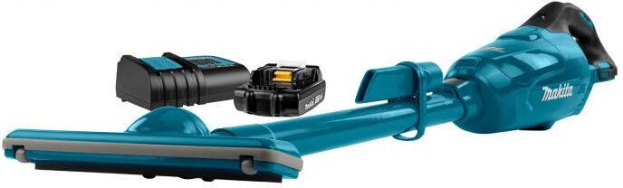Makita DCL282FSY | accu steelstofzuiger | Blauw | Set | 1 5 Ah Li-Ion