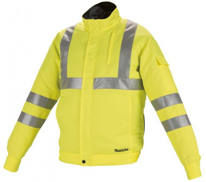 Makita DFJ214ZM | Geventileerde veiligheidsjas M | Zonder accu's lader & adapter