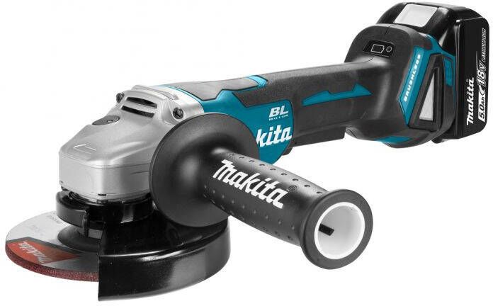 Makita DGA505RTJ 18 V Haakse slijper 125 mm | Mtools