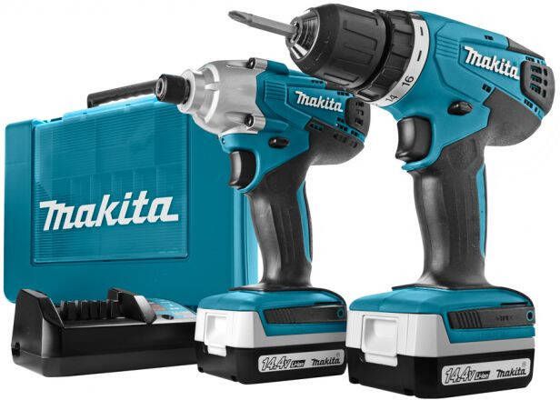 Makita DK1497A 14 4 V Combiset boren en schroeven (G-range) | Mtools