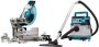 Makita DLX2380UX1 | Combiset | 2 x 18V met AWS | DLS111 afkortzaag + DVC157L stofzuiger | Zonder accu&apos;s en lader - Thumbnail 2