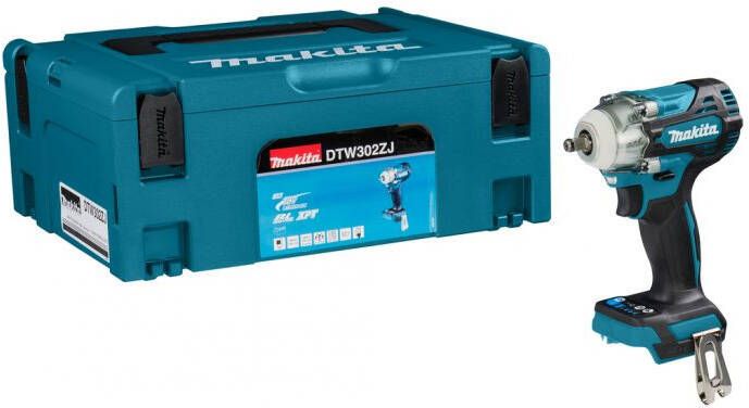 Makita DTW302ZJ | Accu Slagmoersleutel | 18 V | Zonder accu&apos;s en lader | In Mbox DTW302ZJ