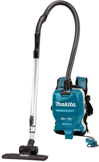 Makita DVC261ZX22 2x18 V Rugstofzuiger voor schoonmaak | Mtools