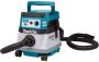 Makita DVC867LTX4 Accu Stofzuiger | 2 x 18V | 2 x 5 0 Ah accu + duo snellader | In doos DVC867LTX4 - Thumbnail 2