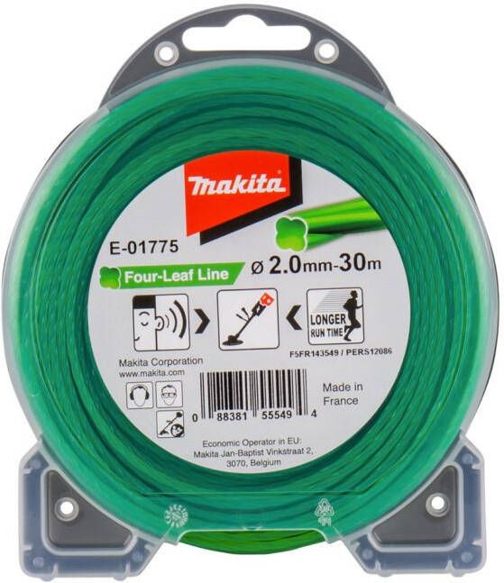 Makita Accessoires E-01775 Maaidraad voor o.a DUR368 | 2mm 30m E-01775