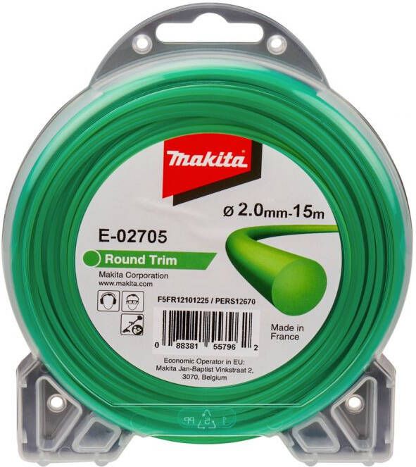 Makita Accessoires Maaidraad 2 0X15M Rond E-02705