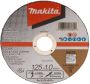 Makita E-03040-12 Doorslijpschijf 125x22 23x1 0mm RVS | Mtools - Thumbnail 2