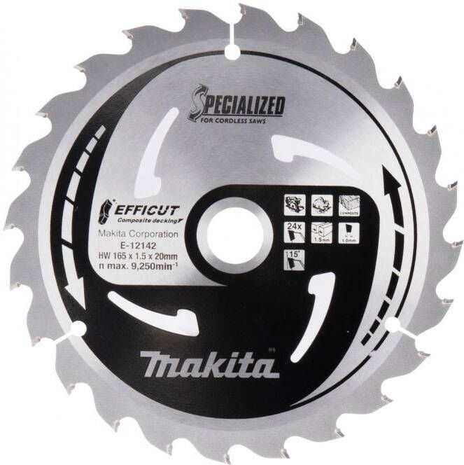 Makita E-12142 Cirkelzaagblad WPC | Mtools