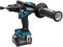 Makita HP001GD201 40V Max Klopboor- schroefmachine 2 5 Ah accu (2 st) lader Mbox HP001GD201 - Thumbnail 2