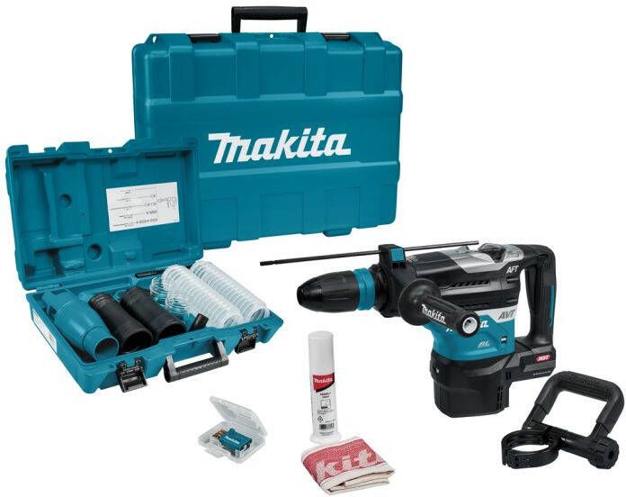 Makita HR005GM205 | Accu Combihamer | sds-max | 8J | 40V | 4.0Ah | Li-Ion met stofafzuiging HR005GM205