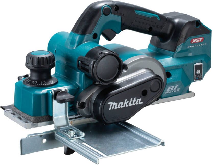 Makita KP001GM202 | 40V Max | Accu Schaafmachine | 82 mm | 4 0 Ah accu (2 st) | snellader | AWS zender | in Mbox KP001GM202