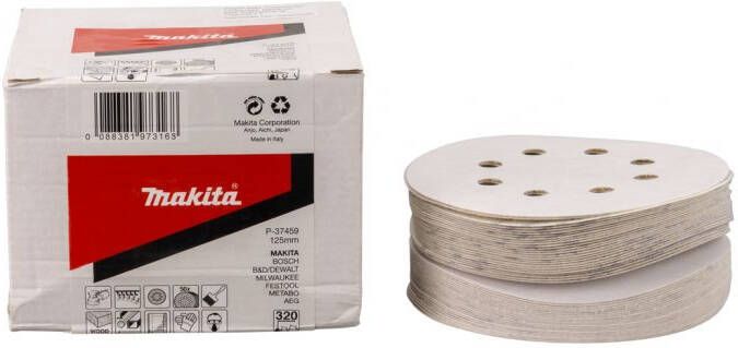 Makita P-37459 Schuurschijf 125mm K320 White Velcro | Mtools