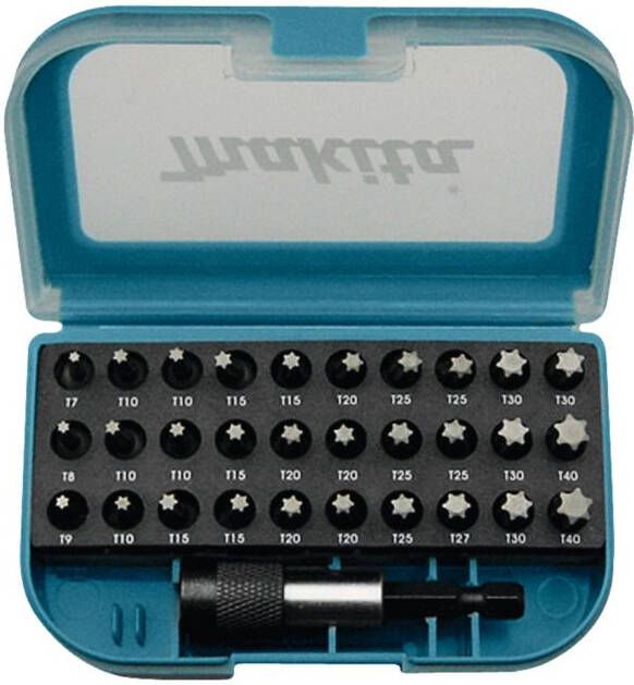 Makita Accessoires Schroefbitset "TORX" 31-dlg P-73352