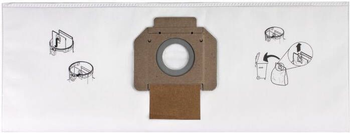Makita Accessoires Filter stofzak voor Model: VC3511L P-78293