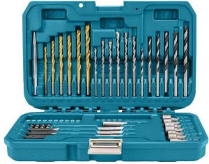 Makita Accessoires P-90227 50-delige bitset voor boren rijden en accessoires P-90227