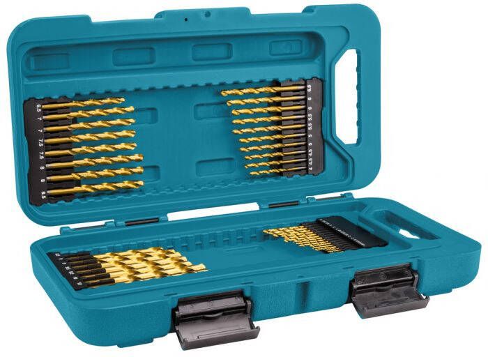 Makita P-90308 Metaalborenset HSS-TiN 40-delig | Mtools