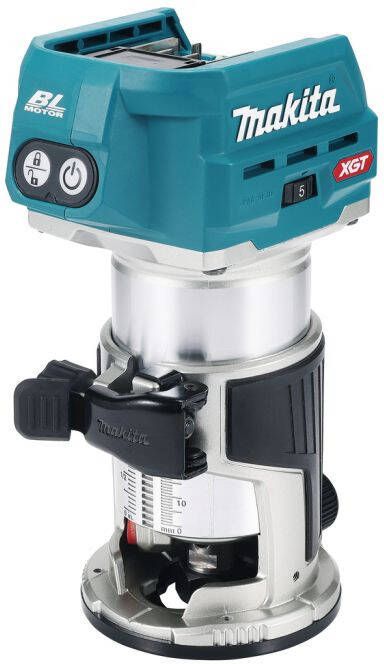 Makita RT001GZ14 Boven- en kantenfrees | 40 V Max | Zonder accu's en lader | In doos RT001GZ14