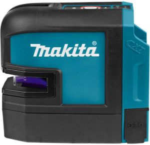 Makita SK105DZ Kruislijn laser rood Zonder accu&apos;s en lader in doos met tas