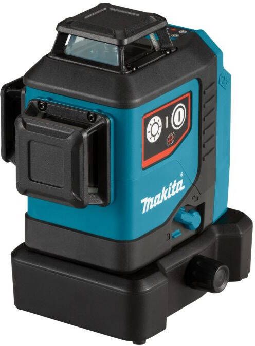 Makita SK700DX | 12 V Max | Kruislijn laser rood | 3x 360° | 2 0 Ah accu | lader met tas in doos