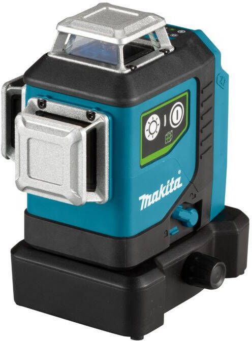 Makita SK700GD | 12 V Max | Kruislijn laser Groen | 3x 360° | Body | Zonder accu&apos;s en lader SK700GD