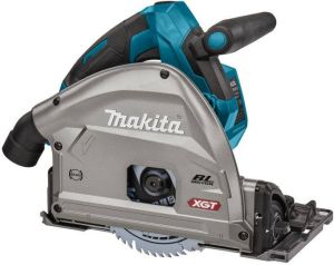 Makita SP001GM103 | 40 V Max Invalcirkelzaag | 165 mm | 4 0 Ah accu | snellader | in Mbox | met AWS zender | geleiderail (2 st) | 1500 mm | koppelstripset en tas