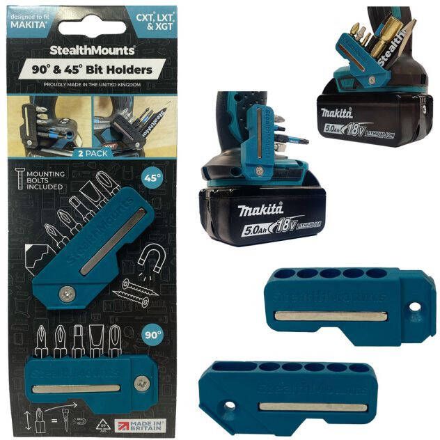 Makita Stealth Mount 4590 Bithouder voor (2-pack) | Mtools