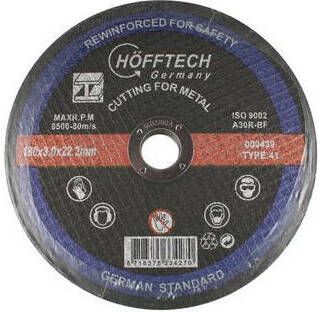 Mtools 000439 Doorslijpschijf metaal ø180 x 3.0 x 22.2 mm |