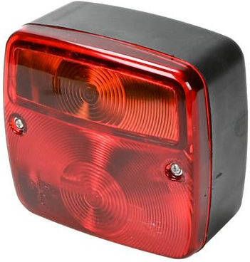 Mtools 000484 Aanhangwagen achterlicht vierkant e-keur |