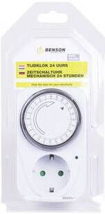 Mtools 000575 Tijdklok 24 uurs |